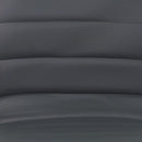 Vincent Modern Vinyl Adjustable Bar Stool with Back, Swivel Stool with Chrome Pedestal Base and Footrest