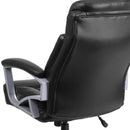 FLASH HERCULES Series Big & Tall 500 lb. Rated Black Fabric Executive Swivel Ergonomic Office Chair with Arms