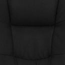 FLASH Jessica High Back Black Fabric Executive Swivel Office Chair with Arms