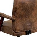 FLASH Executive Swivel Office Chair with Arms