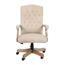 FLASH Executive Swivel Office Chair with Arms