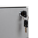 Modern 3-Drawer Mobile Locking Filing Cabinet Storage Organizer