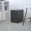 Modern 3-Drawer Mobile Locking Filing Cabinet Storage Organizer