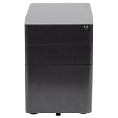 Modern 3-Drawer Mobile Locking Filing Cabinet Storage Organizer