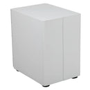 Modern 3-Drawer Mobile Locking Filing Cabinet Storage Organizer