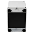 Modern 3-Drawer Mobile Locking Filing Cabinet Storage Organizer