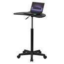 Eve Black Sit to Stand Mobile Laptop Computer Desk