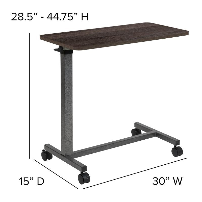 Flash Fenwick Adjustable Overbed Table - Product Photo 3