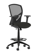 9 to 5 Theory Mesh Back 8" Stool Task Chair (2170-CY30)