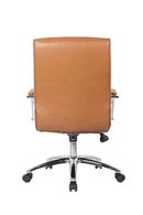 Boss Modern Executive Conference Chair-Ribbed, Caramel (B696CRB-CML)
