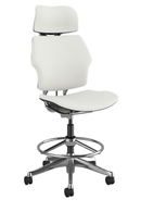 Freedom with Headrest Stool Task Chair 8" High Cylinder by Humanscale