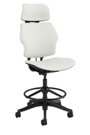 Freedom with Headrest Stool Task Chair 8" High Cylinder by Humanscale