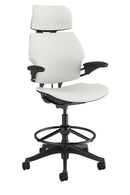 Freedom with Headrest Stool Task Chair 8" High Cylinder by Humanscale
