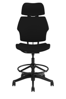 Freedom with Headrest Stool Task Chair 8" High Cylinder by Humanscale