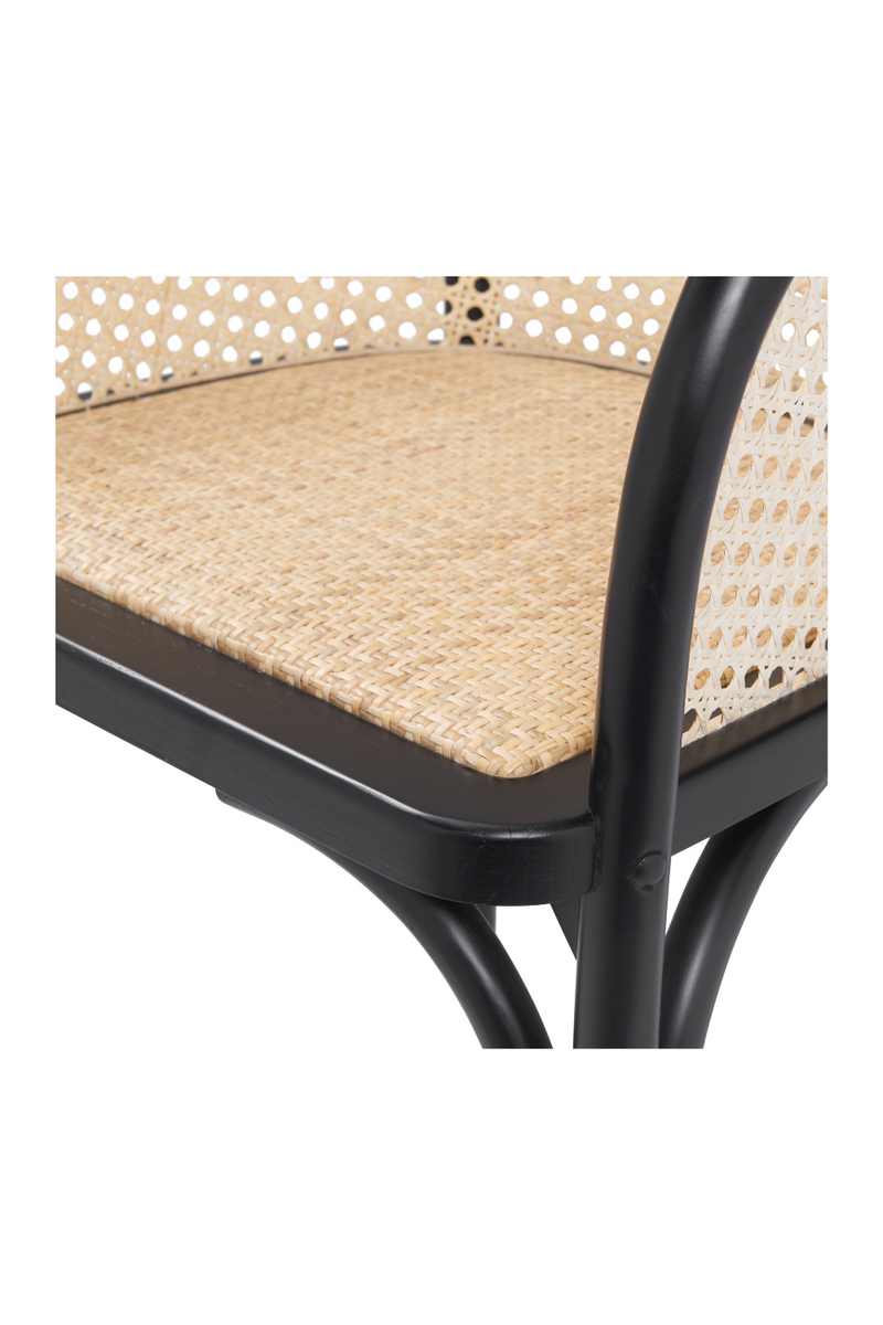 Elsy Armchair with Natural Rattan Seat - Product Photo 15