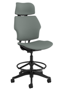 Freedom with Headrest Stool Task Chair 8" High Cylinder by Humanscale