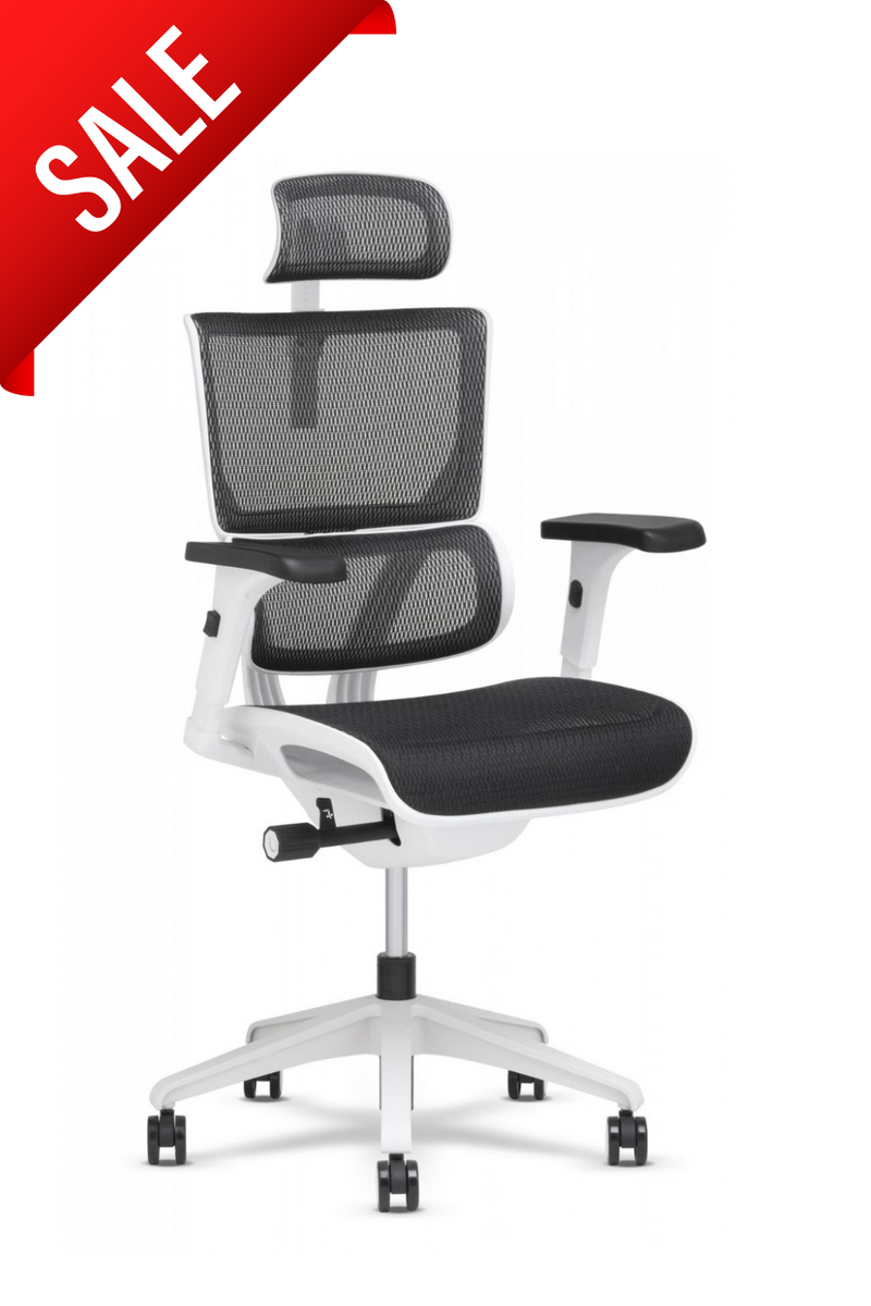 X-Chair, XS Vision Small Management Mesh Chair with Headrest