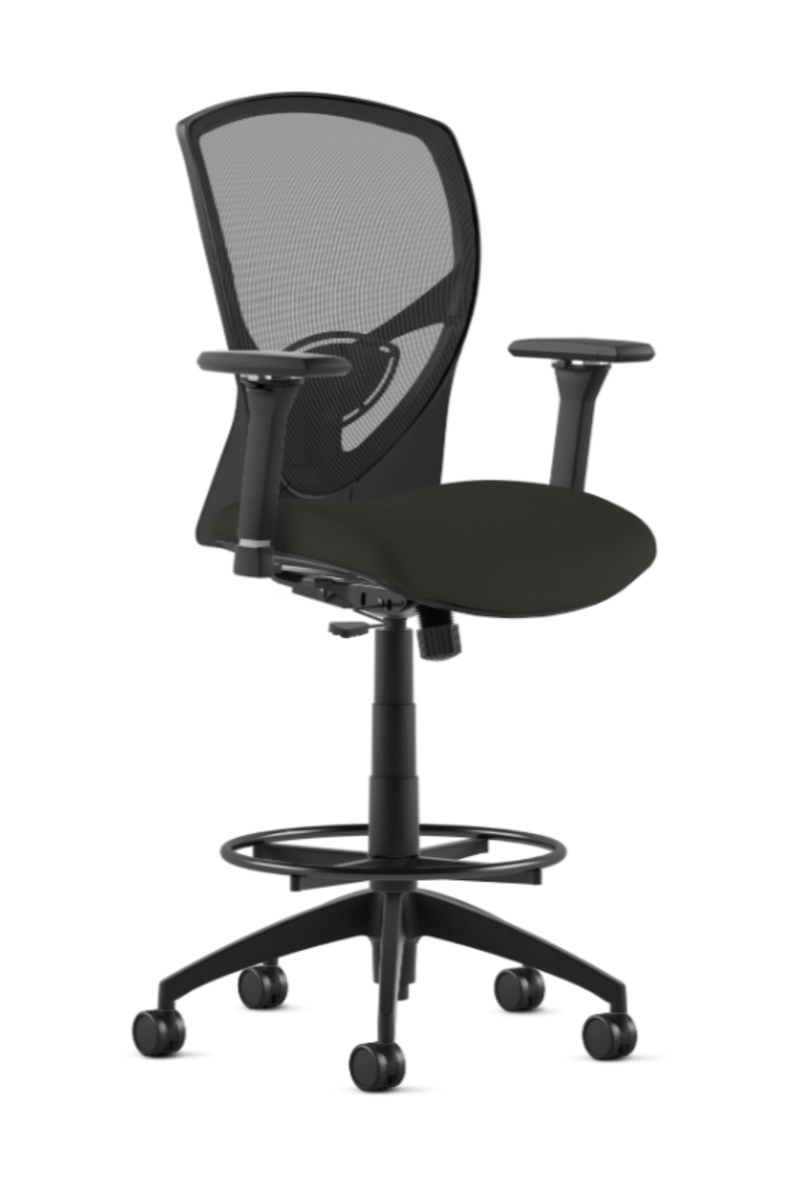 9 to 5 Theory Mesh Back 8" Stool Task Chair (2170-CY30)