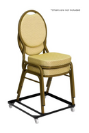 FLASH HERCULES Series Steel Stack Chair and Church Chair Dolly