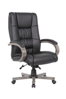 Boss High Back Executive Wood Finished Chair B8991