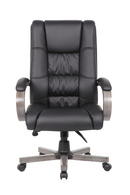 Boss High Back Executive Wood Finished Chair B8991