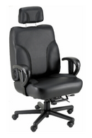 The Backsaver 2pc Executive Office Big and Tall Chair 500 lb Capacity by ERA (E5000082)