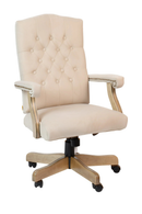 FLASH Executive Swivel Office Chair with Arms