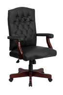 FLASH Executive Swivel Office Chair with Arms