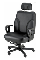 The Backsaver 2pc Executive Office Big and Tall Chair 500 lb Capacity by ERA (E5000082)