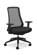 9To5 @NCE-Vito 3480 ask Chair with mid back and Adjustable Arms