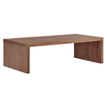 Abby 47" Coffee Table in High Gloss Top