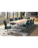 9 TO 5 MILA Upholstered Black Back Office Conference Chair (3760-Upholstered)