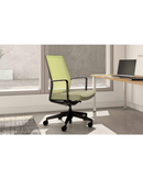 9 TO 5 MILA Upholstered Black Back Office Conference Chair (3760-Upholstered)