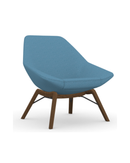 9 to 5 JAX-MID-BACK LOUNGE SEATING CHAIR (9201-Wood Legs)