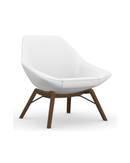 9 to 5 JAX-MID-BACK LOUNGE SEATING CHAIR (9201-Wood Legs)