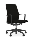 9 TO 5 MILA Upholstered Black Back Office Conference Chair (3760-Upholstered)