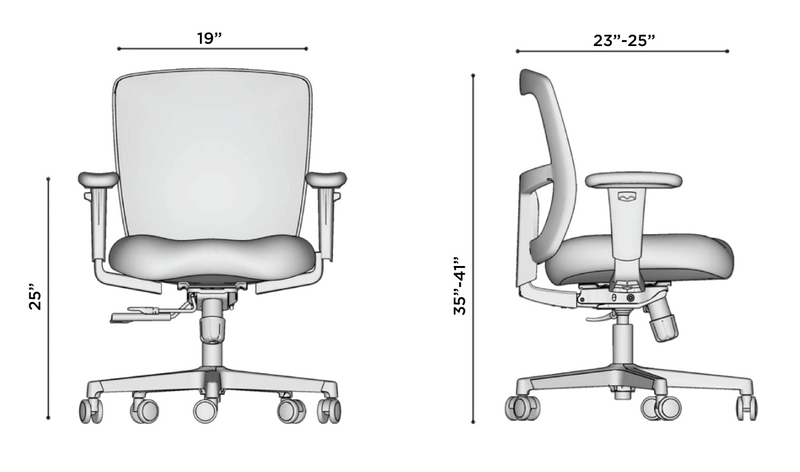 Zone Too Task Chair by Friant