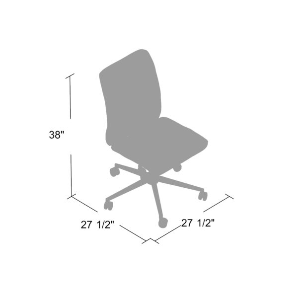 Boss Millennial Modern Home Office Chair - Product Photo 14