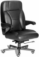The Stress Reducer 26" Big and Tall Executive Black Chair 500 lb Capacity by ERA (E5000101)
