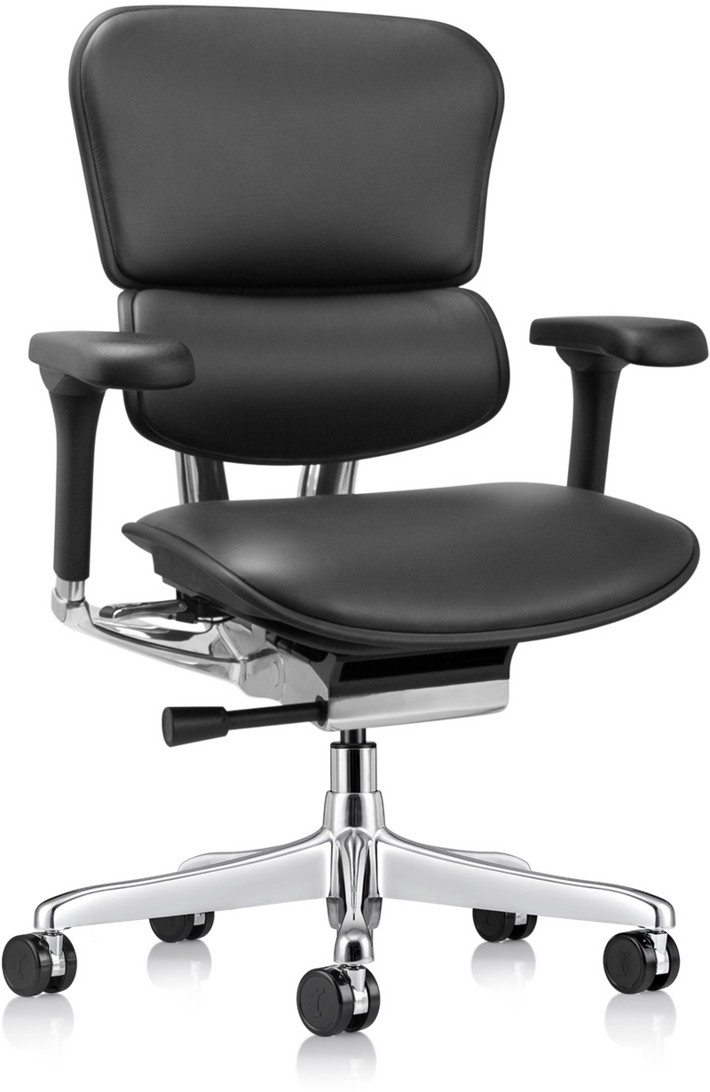 Eurotech Ergo Mid Back-Leather black  Ergohuman - LE10ERGLO-Gen2