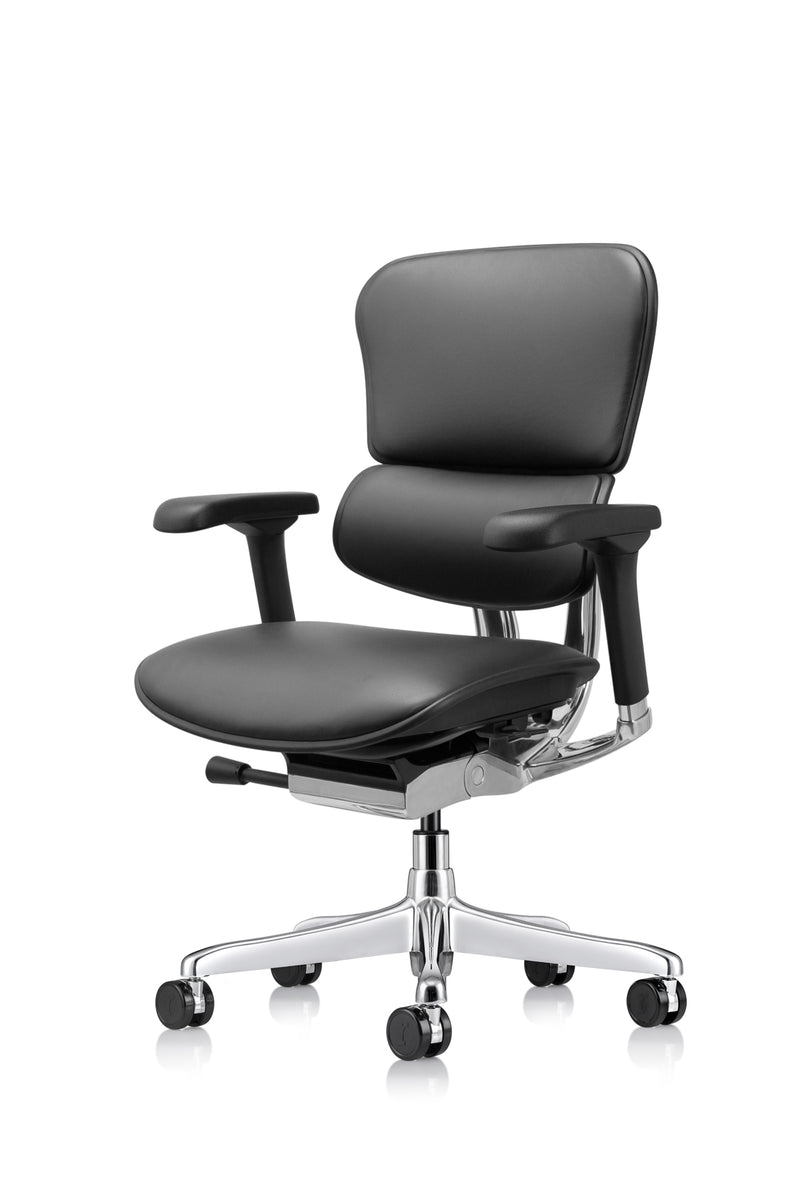 Eurotech Ergo Mid Back-Leather black  Ergohuman - LE10ERGLO-Gen2