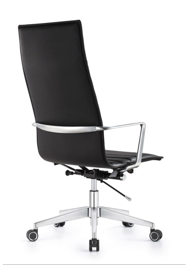 Joe High Back Swivel Task Chair with Fixed Arms by Woodstock