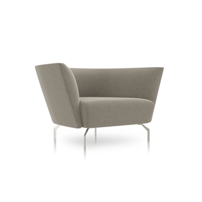 Friant Jot Single Lowback Lounge Fabric Chair FAR-KAS-SO-04