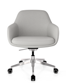 Grace Conference Swivel/tilt 5-Star Base-Leg Chair by Woodstock