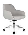 Grace Conference Swivel/tilt 5-Star Base-Leg Chair by Woodstock
