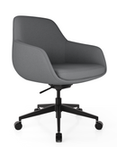 Grace Conference Swivel/tilt 5-Star Base-Leg Chair by Woodstock
