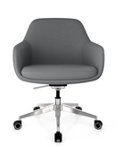 Grace Conference Swivel/tilt 5-Star Base-Leg Chair by Woodstock