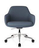Grace Conference Swivel/tilt 5-Star Base-Leg Chair by Woodstock