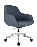 Grace Conference Swivel/tilt 5-Star Base-Leg Chair by Woodstock