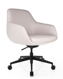 Grace Conference Swivel/tilt 5-Star Base-Leg Chair by Woodstock